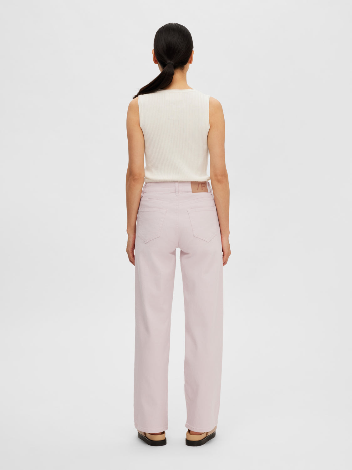 Lydia Tank Topp - Beige/ Birch